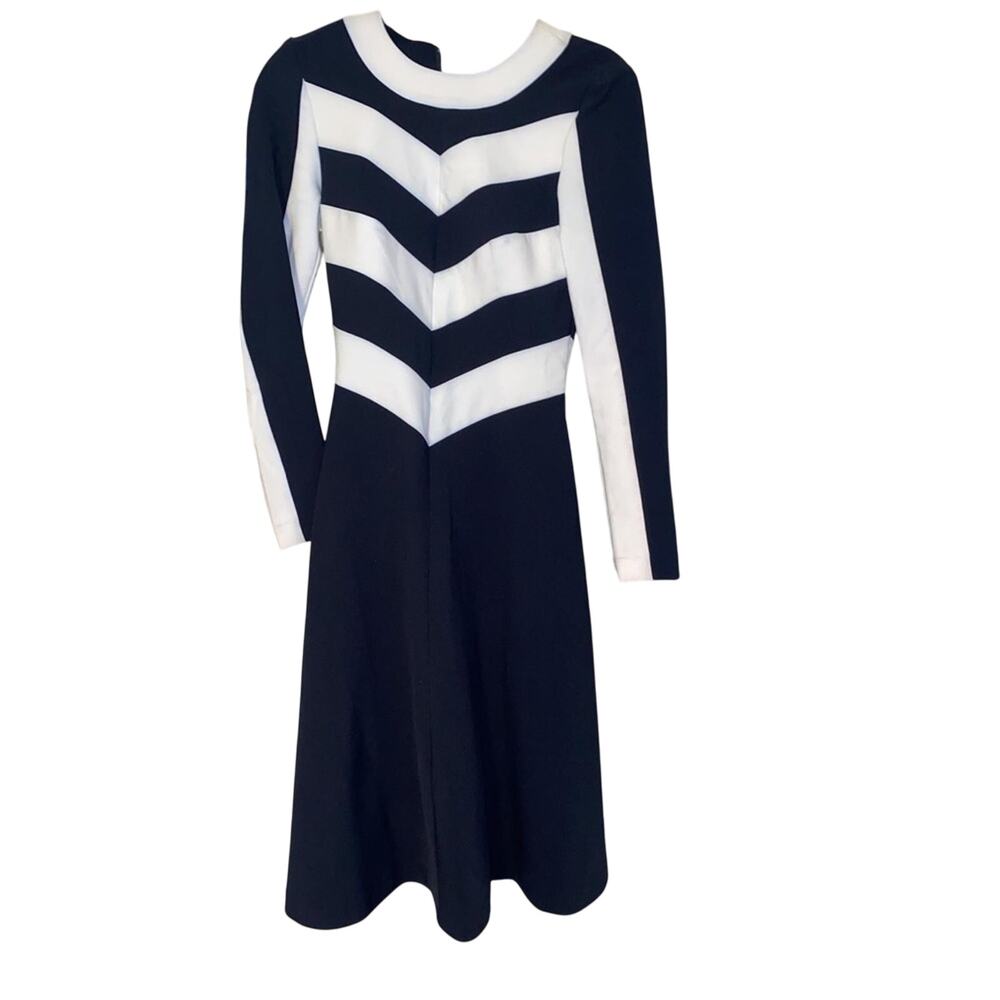 BCL Striped Dress with Color Blocks - Long Sleeve - Picture 3 of 15